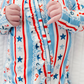 Birdie Bean Pretty Patriotic Ruffle Romper