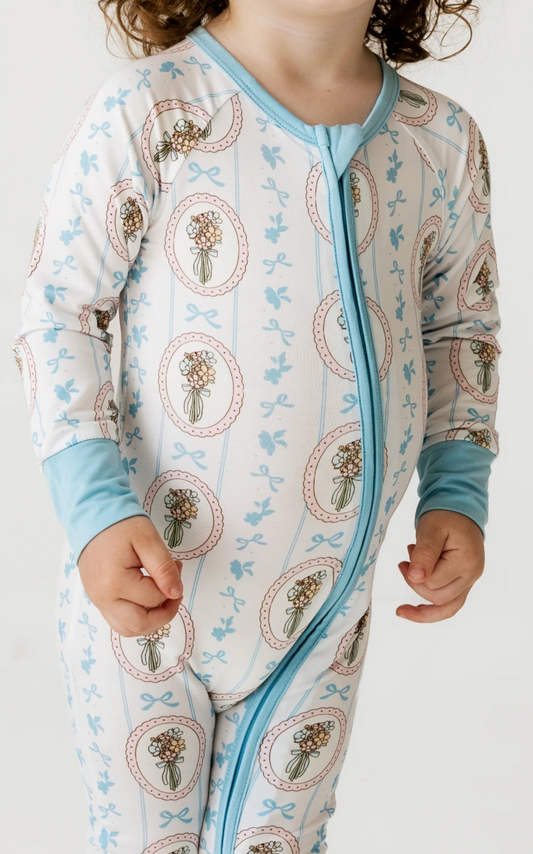 In My Jammers - Adeline Zipper Romper