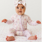 In My Jammers - Purple Harper Zipper Romper