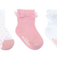 Robeez Baby Girl Socks 3-Pack Pink