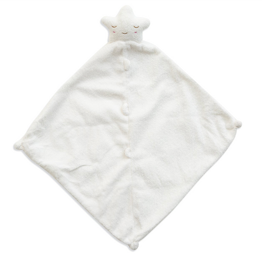 Angel Dear White Star Blankie