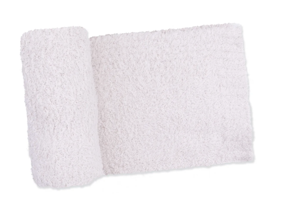 Angel Dear Chenille Natural Stroller Blanket