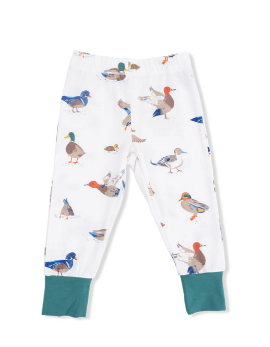 Angel Dear Short Sleeve Loungewear Set - Ducks