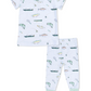 Angel Dear Short Sleeve Loungewear Set - Fishing