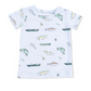Angel Dear Short Sleeve Loungewear Set - Fishing