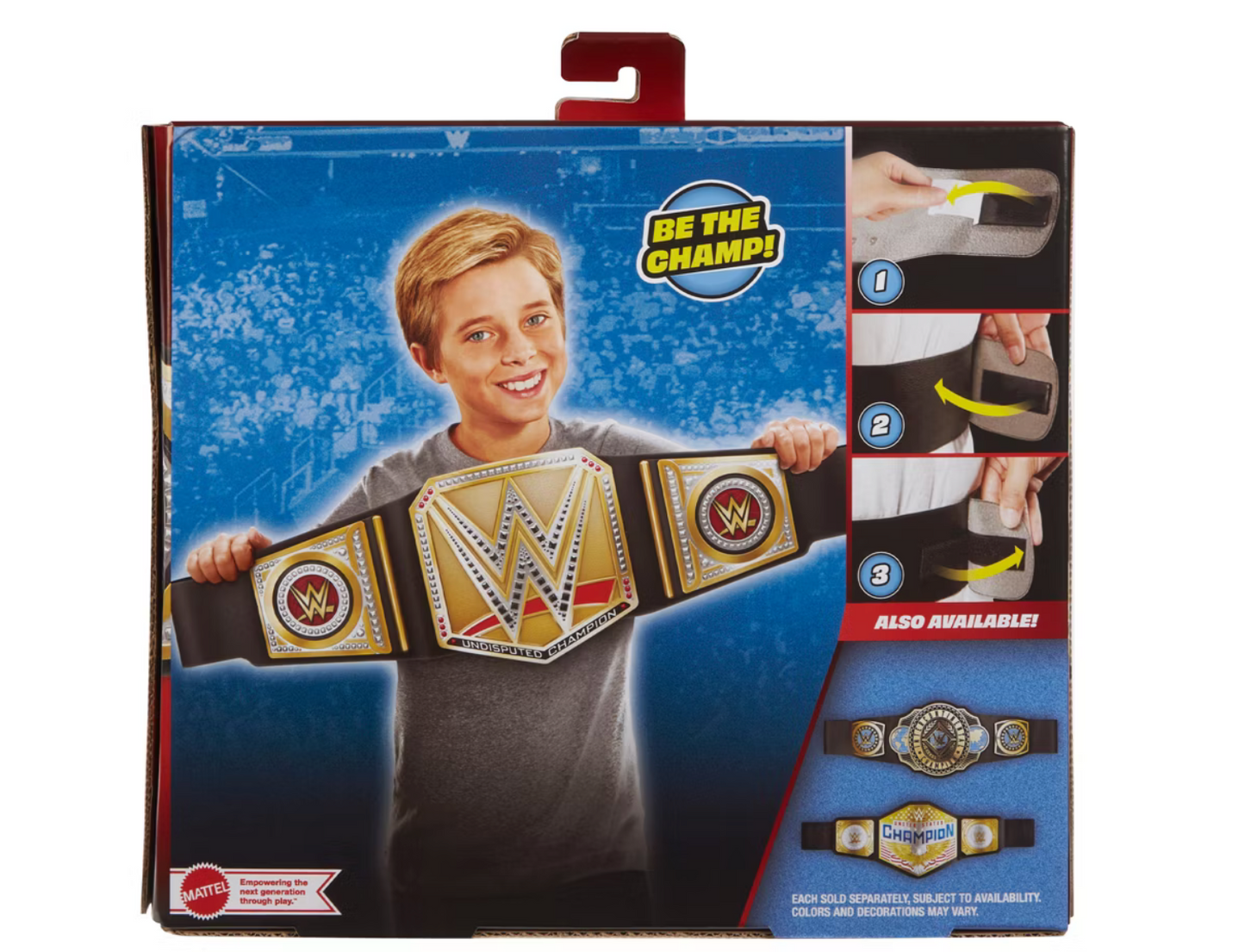 Mattel Undisputed WWE Championship Toy Belt
