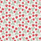 Winter Water Factory Tank Top - Strawberries Red & Green