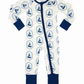 In My Jammers Summer Sail Zipper Romper