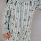 In My Jammers Green Surfs Up Zipper Romper
