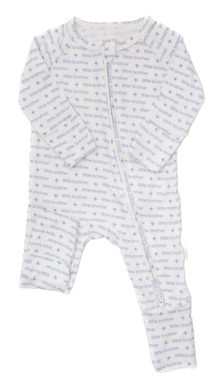 Uptown Lillie brother Sleep Romper