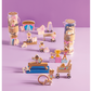 MudPie Ballet Wooden Toy Set