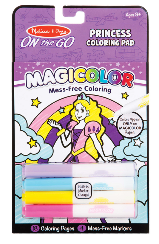 Melissa & Doug Magicolor On the Go Princess Coloring Pad