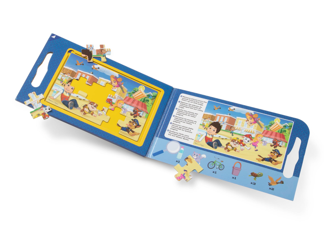 Melissa & Doug PAW Patrol Magnetic Jigsaw Puzzle Book