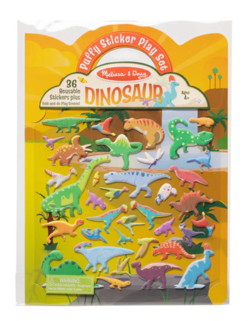 Melissa & Doug Puffy Sticker Play Set - Dinosaur