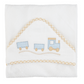 MudPie Train Applique Hooded Towel
