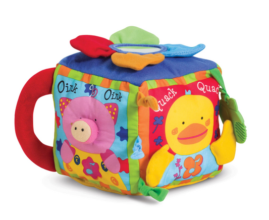 Melissa & Doug Musical Farmyard Cube Learning Toy