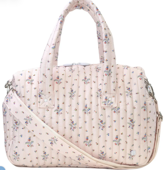 TRVL Quilted Stroller Bag- Fleurie