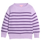 Bisby Striped Sweater - Purple