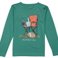 Properly Tied Boys Performance Tee - Sidelines teal