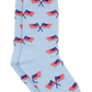 Properly Tied Lucky Duck Socks - Freedom Flag