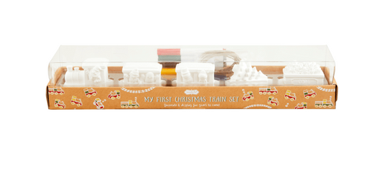 MudPie DIY Color Christmas Train Set