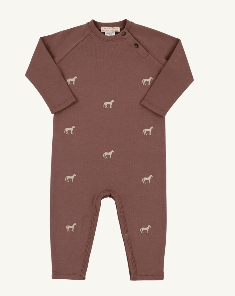 The Beaufort Bonnet Rayburn Romper - Pima