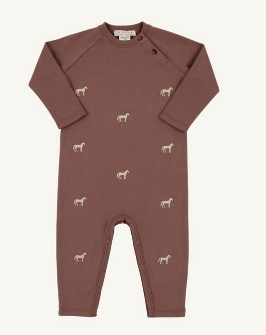 The Beaufort Bonnet Rayburn Romper - Pima