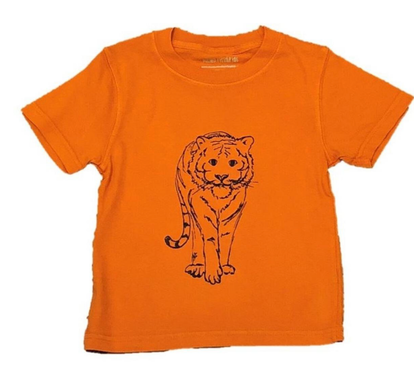 Mustard & Ketchup Orange Tiger T-shirt