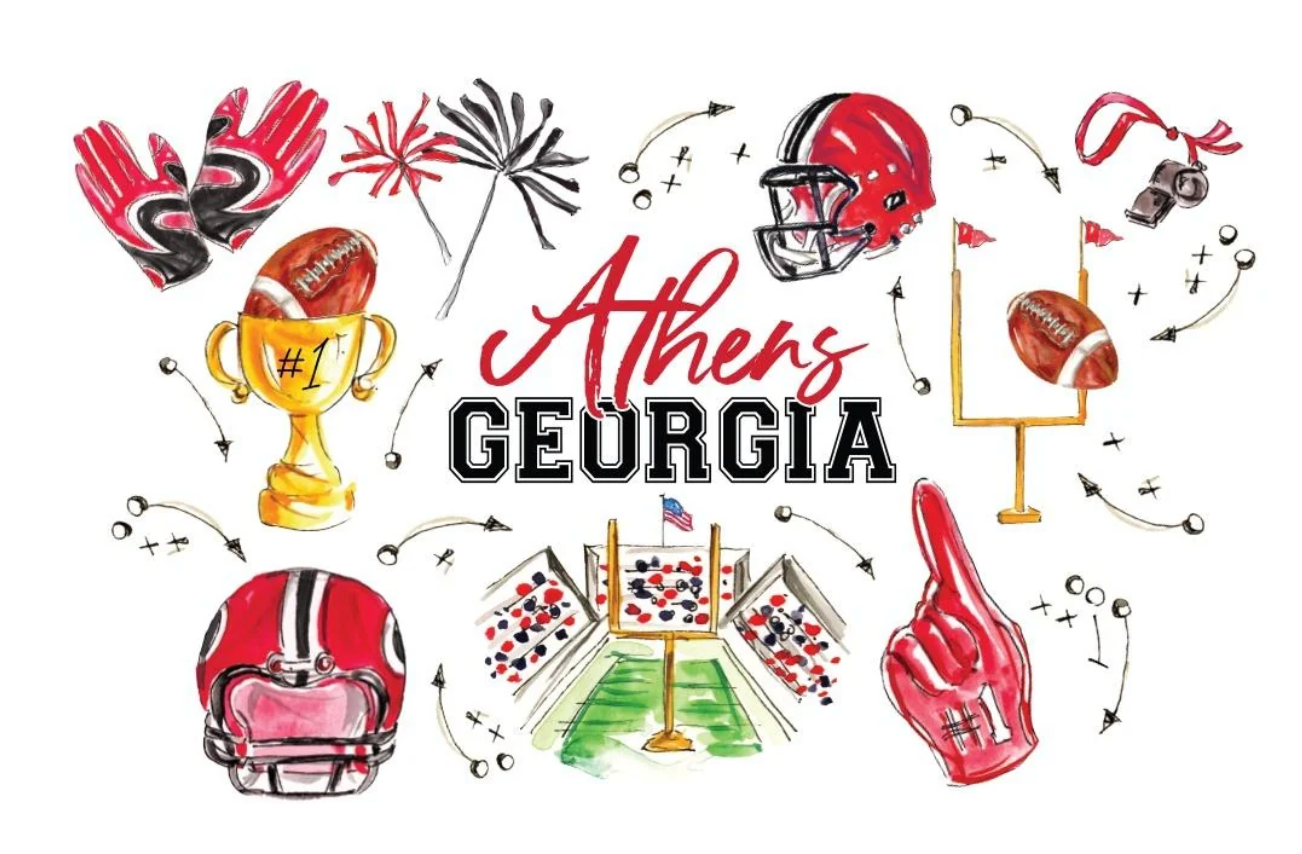 Swig Tailgates In Athens Plastic Tumbler 24oz