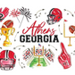 Swig Tailgates in Athens Stemless Wine Cup 12oz