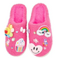 Bari Lynn Assortment of Charms, Patches, and Plush Slippers