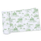 Angel Dear Swaddle Blanket - Golf Toile Green