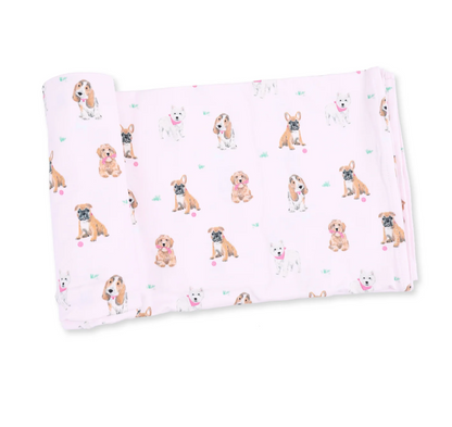Swaddle Blanket - Bestie Dogs