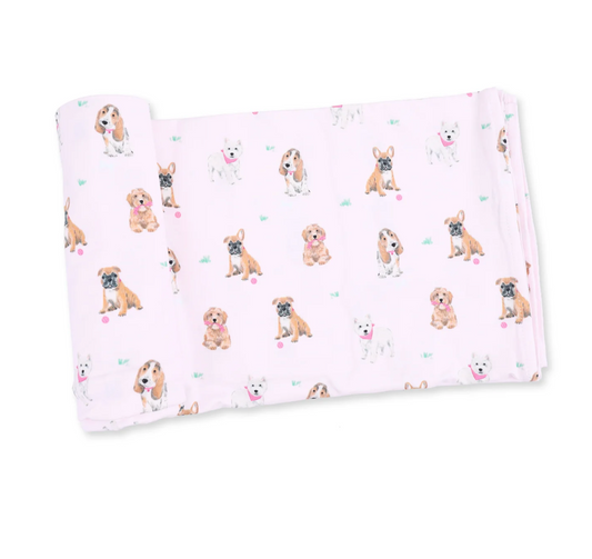 Swaddle Blanket - Bestie Dogs