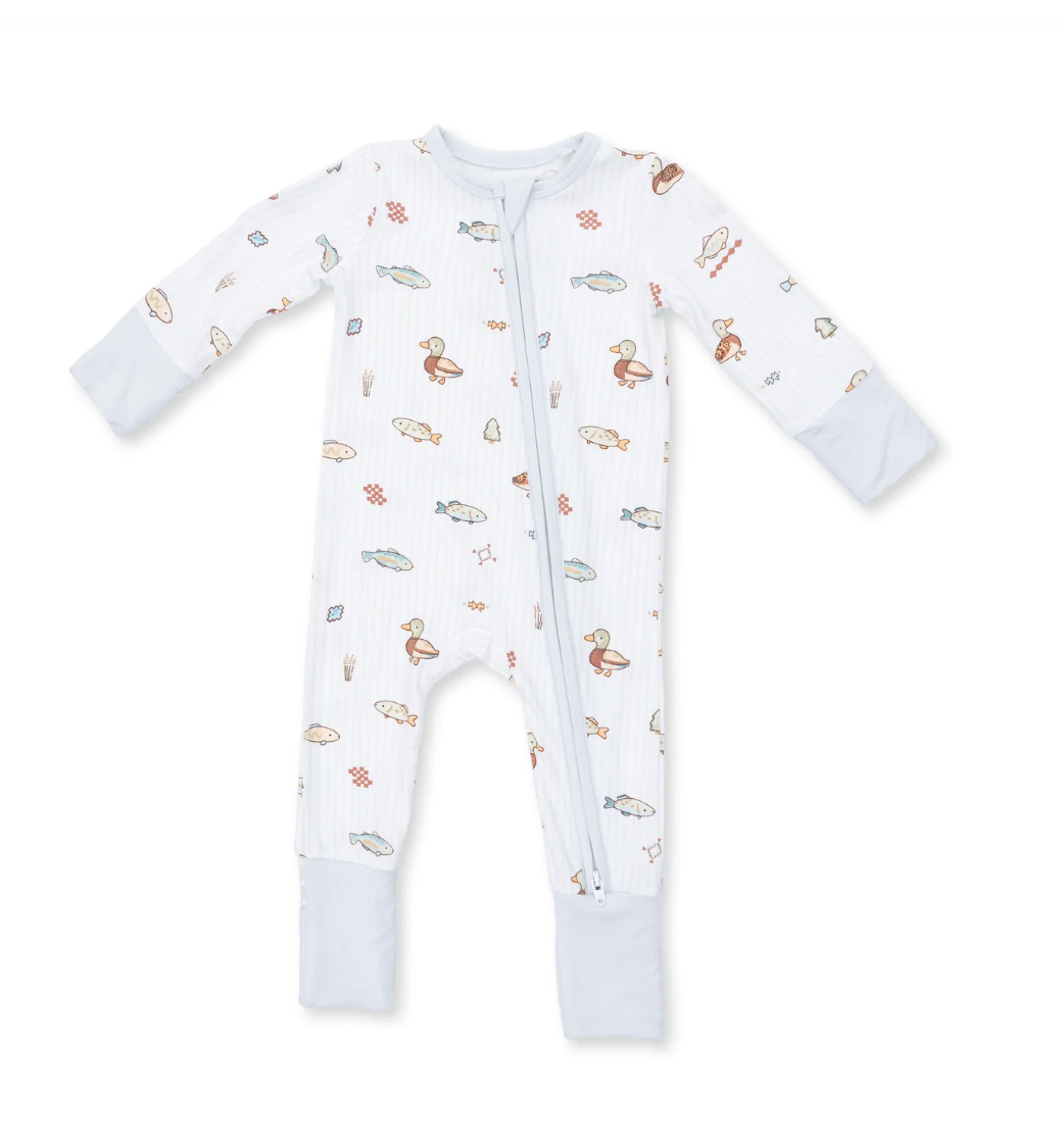 Convertible Romper - Lake Cuties