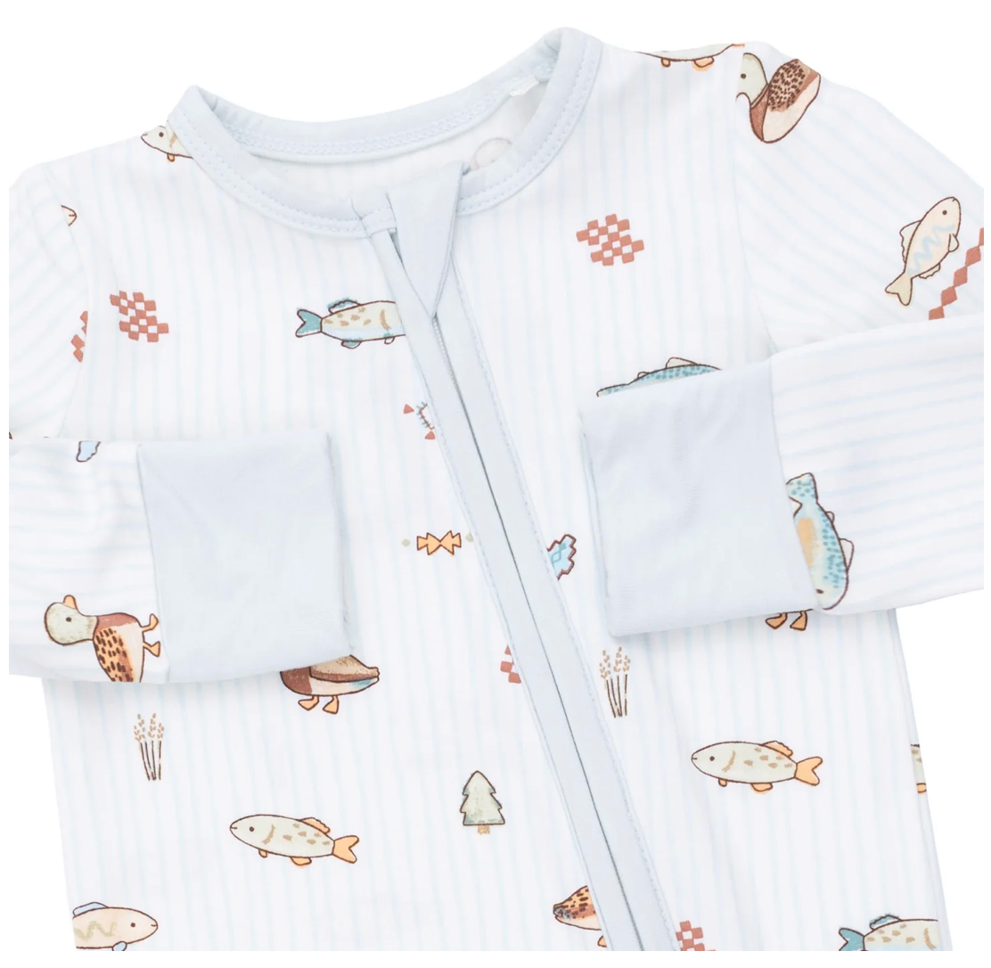 Convertible Romper - Lake Cuties