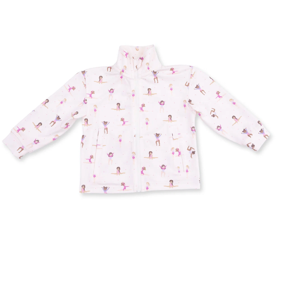 Mock Neck Active Jacket - Tiny Tumblers Activewear