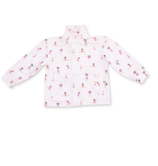 Mock Neck Active Jacket - Tiny Tumblers Activewear