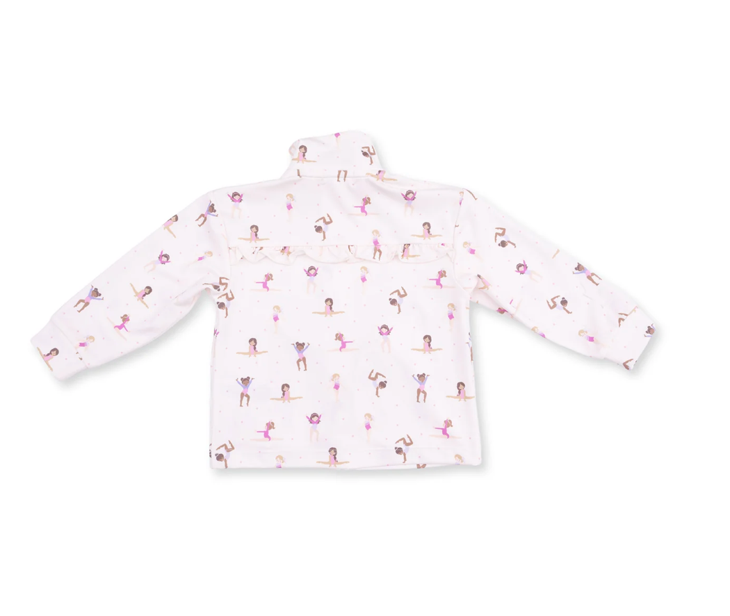Mock Neck Active Jacket - Tiny Tumblers Activewear