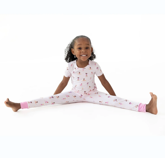 Short Sleeve Loungwear Set - Tiny Tumblers