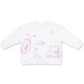 Drop Sleeve Golf Sweatshirt White
