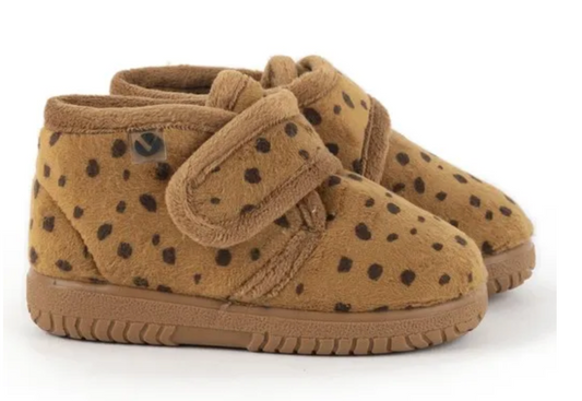 Victoria Ojala Casa Animal Print Bootie - Camel