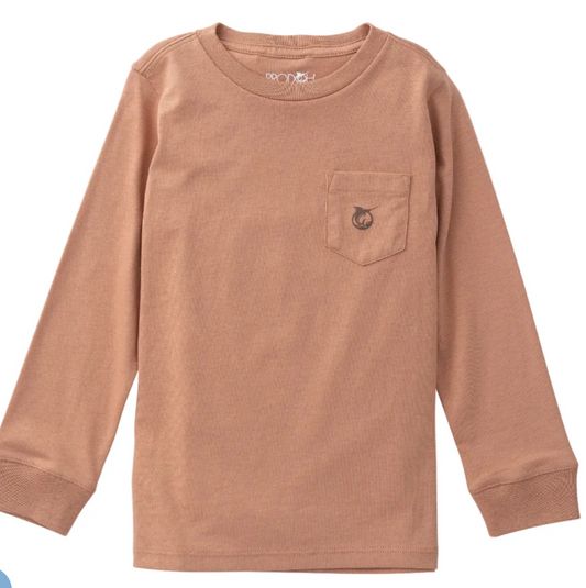 Prodoh Long Sleeve T-Shirt - Mocha Mousse