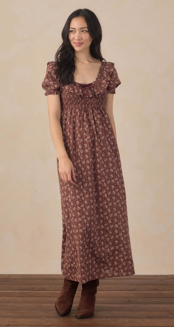 Rylee + Cru Women's Dillon Maxi Dress - Mulberry