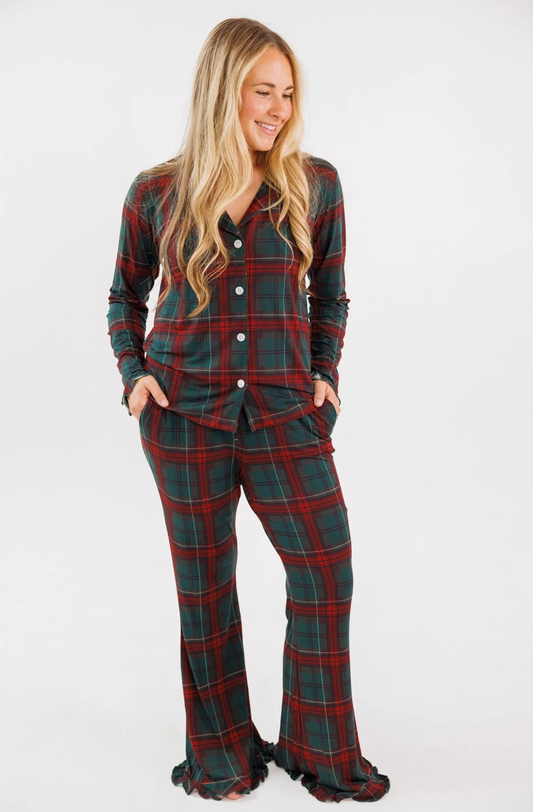 Holiday Heritage Plaid Women's Long Sleeve Set
