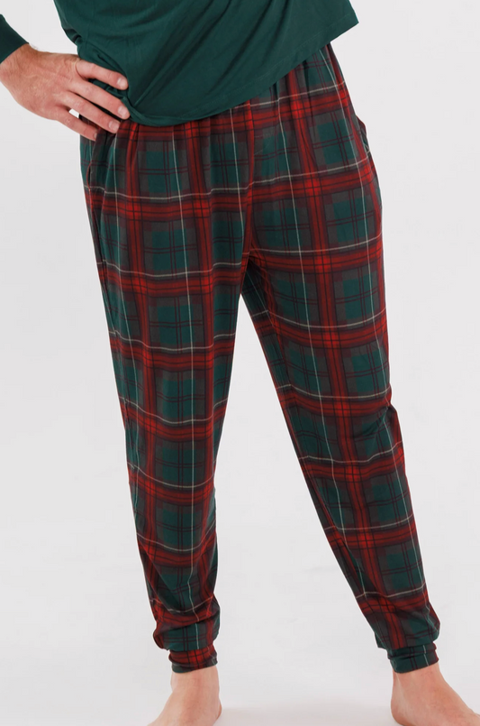Mens Holiday Heritage Plaid Jogger