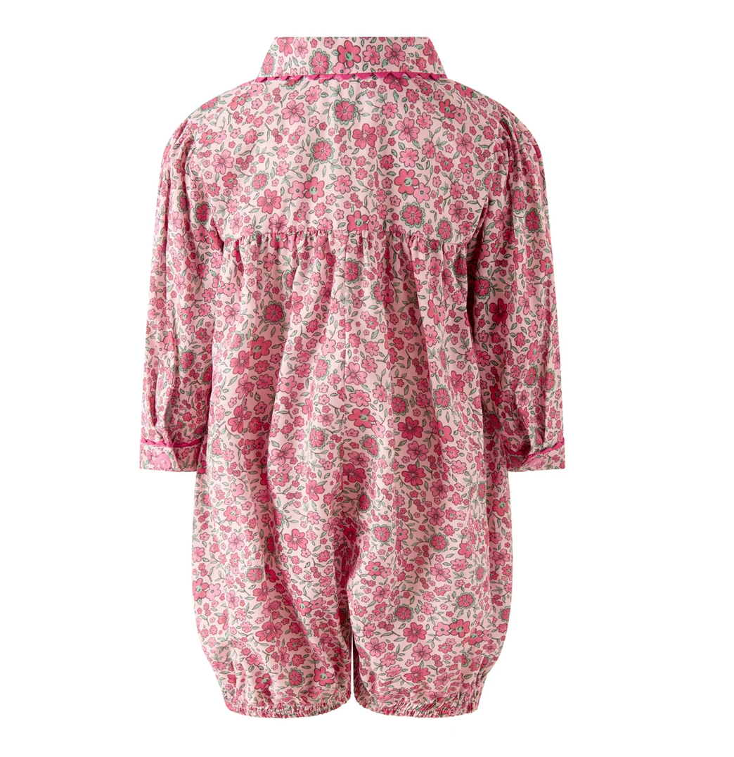 Rachel Riley Cosmos Floral Babysuit