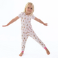 Angel Dear Short Sleeve Loungewear Set - Bestie Dogs Pink