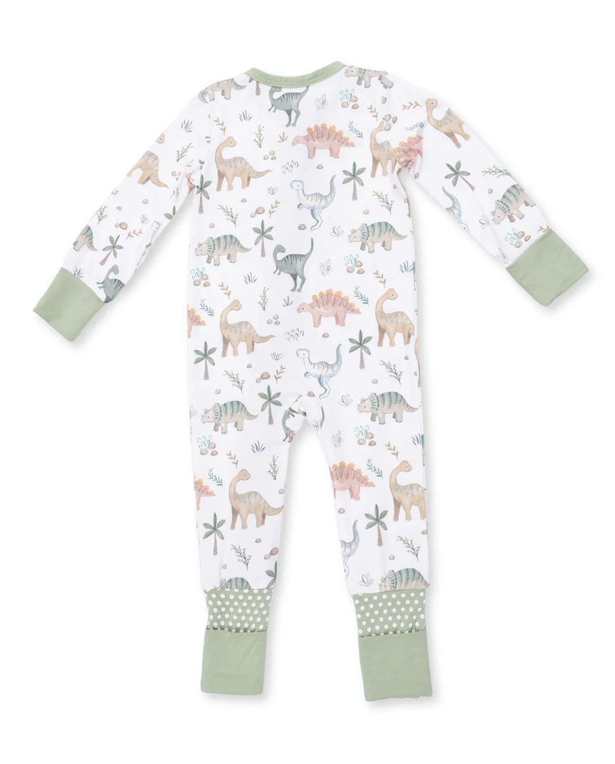 Angel Dear Convertible Romper - Sweet Baby Dinos