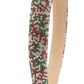 Bari Lynn Fully Crystallized Red, White, and Green Headband